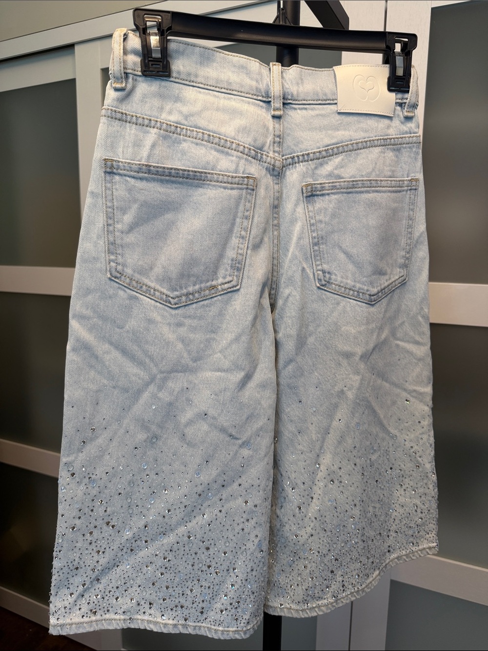 Ipyros Rhinestone Bermuda Shorts - Picture 7 of 9